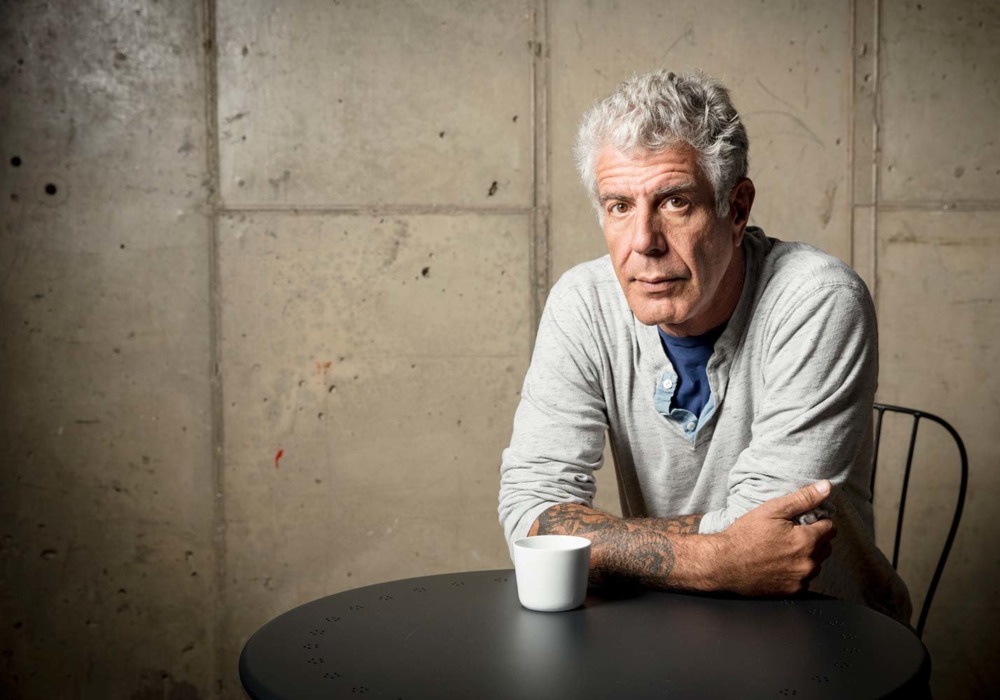 Falleció el conductor de televisión y chef Anthony Bourdain