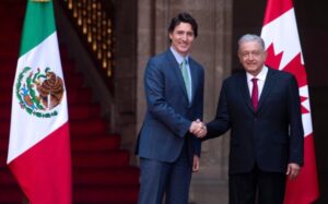 AMLO y Trudeau sostienen reunión bilateral