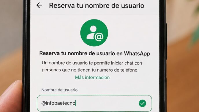 Nuevos nombres de usuario en WhatsApp generan confusión y suplantación de identidad