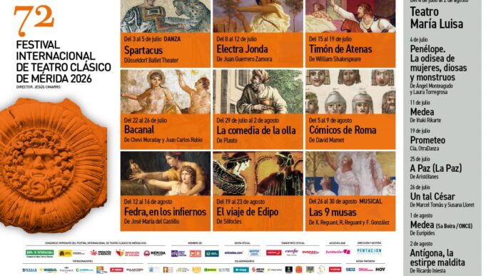 Festival Internacional de Teatro Clásico de Mérida agosto 2026