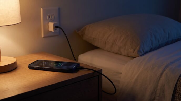 Consecuencias de dejar el cargador del celular encendido toda la noche