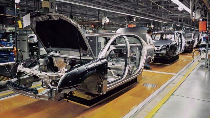 Producción de vehículos en México cae más de 40% en 2023