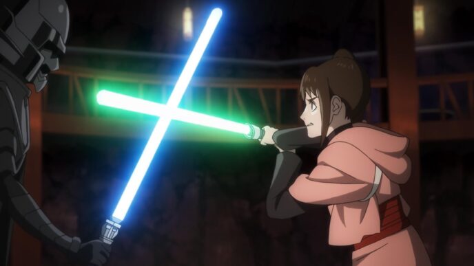Star Wars Visions La Novena Jedi una serie que conquista con su animación