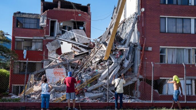 Aumento de víctimas tras el devastador terremoto de Colombia