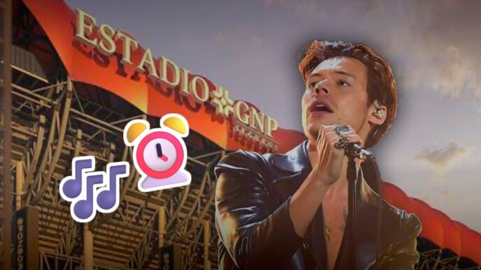 Horarios del Concierto de Harry Styles en el Estadio GNP Seguros