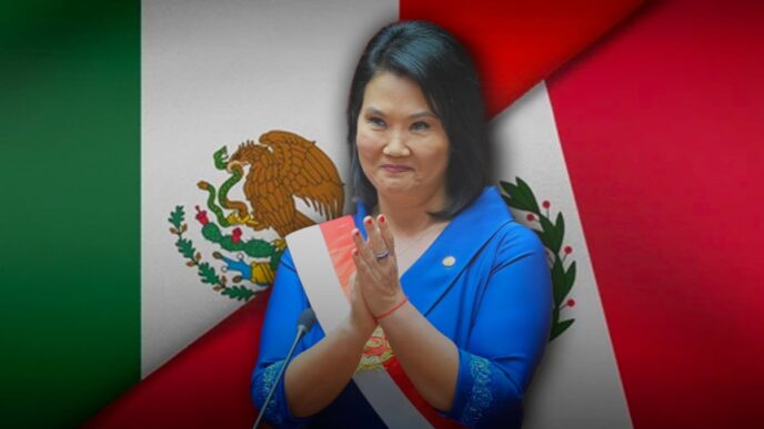Keiko Fujimori intenta mejorar relaciones diplomáticas con México