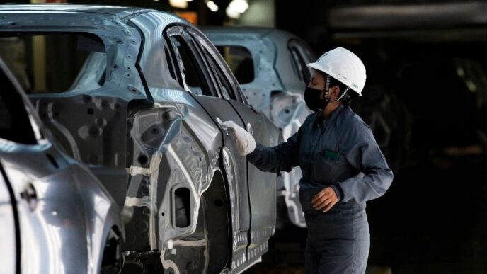 Producción automotriz en México afectada por aranceles de Trump