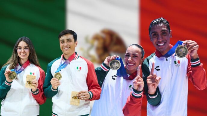 México logra récord en Juegos Centroamericanos con 146 medallas de oro
