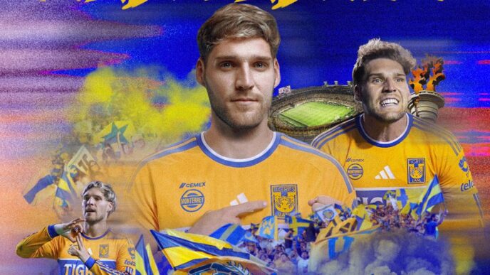 Emiliano Gómez debuta con Tigres en el Clásico Regio 143