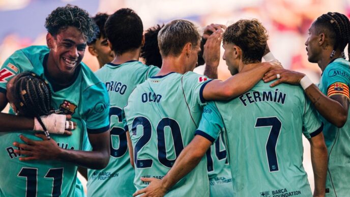 Barcelona continúa invicto tras su emocionante triunfo contra Levante