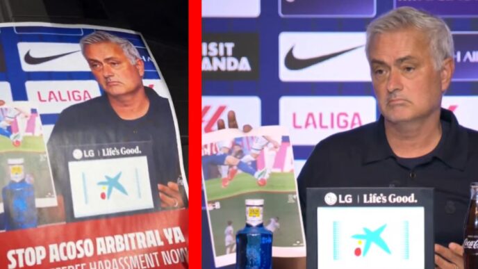 Atlético de Madrid responde a Mourinho y denuncia acoso arbitral