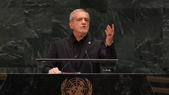 Masoud Pezeshkian critica a Trump en la ONU por terrorismo