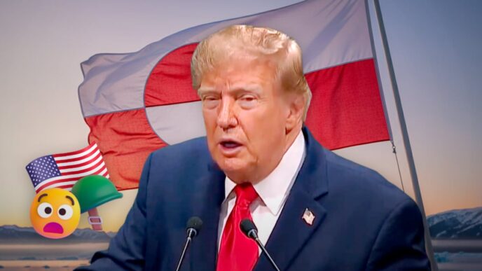 Trump y su estrategia militar en Groenlandia con nuevas bases