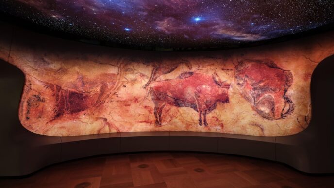 La magia de los bisontes de Altamira en el museo de George Lucas