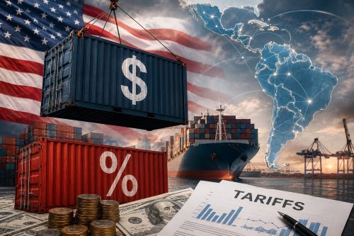 Exportaciones de México a EUA bajo un arancel del 20% en julio