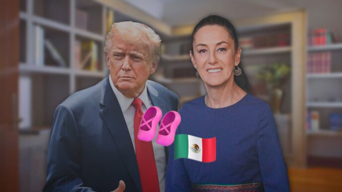 Donald Trump elogia el pasado de Claudia Sheinbaum como bailarina de ballet