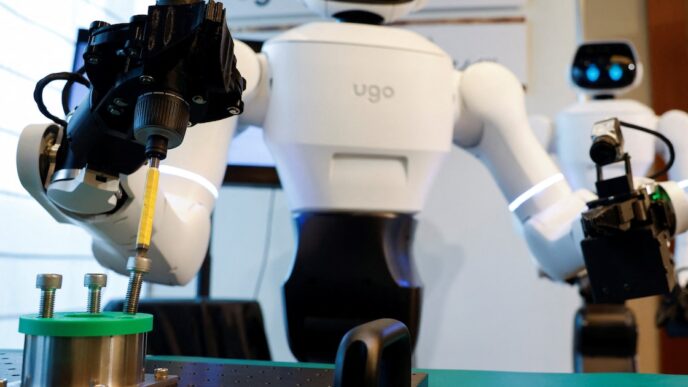 Japón implementará 10 millones de robots con IA para 2040