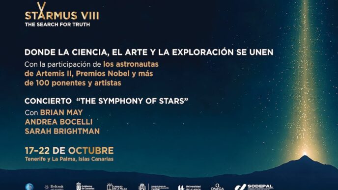 Starmus VIII unirá ciencia, música y arte con grandes figuras