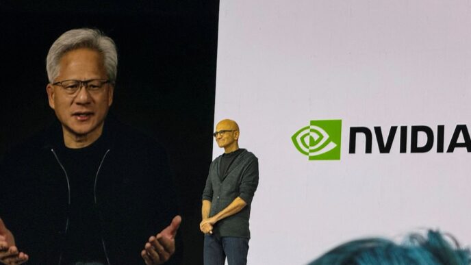 Nvidia y Microsoft presentan un PC con IA diseñado por Jensen Huang