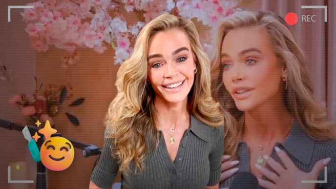 El asombroso cambio de imagen de Denise Richards tras cirugía facial