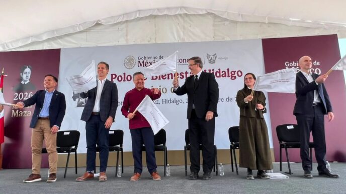 Hidalgo se destaca por su notable crecimiento económico en México según Ebrard